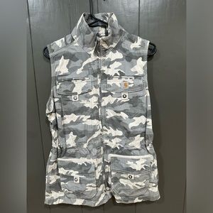 WOMENS CARHARTT CAMO VEST